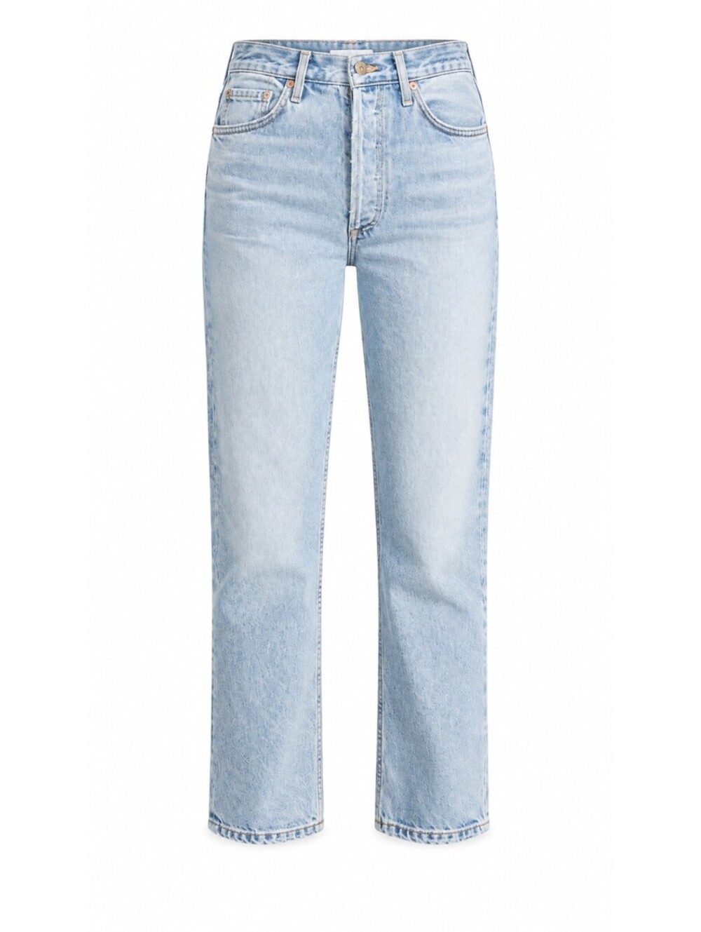 Citizens of Humanity Charlotte Crop High Rise Straight Jeans 27 Hot Spring NWT